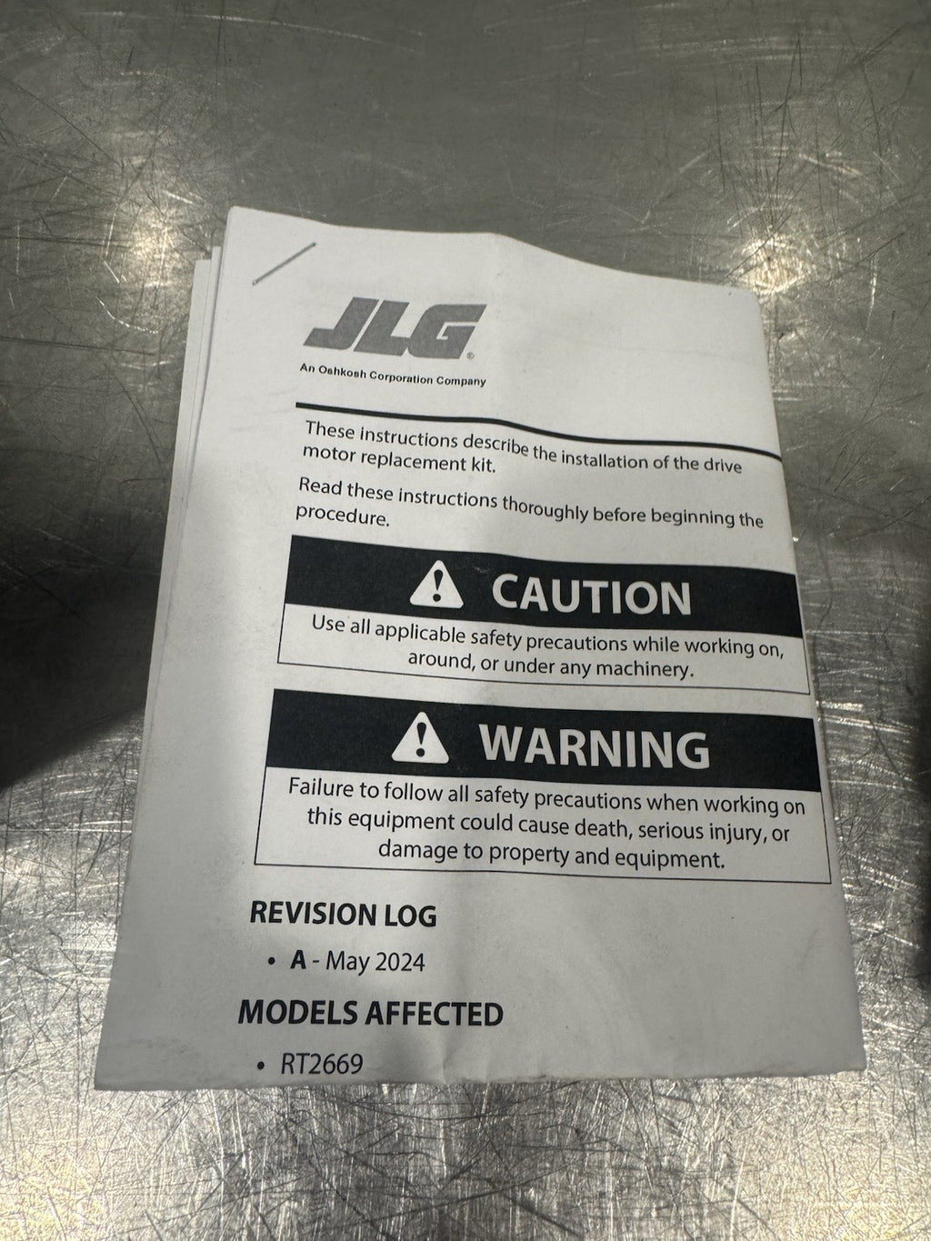 Hema JLG 1001313981 Drive Kit 1001300343 Hydraulic Motors NEW! FREE SHIPPING!