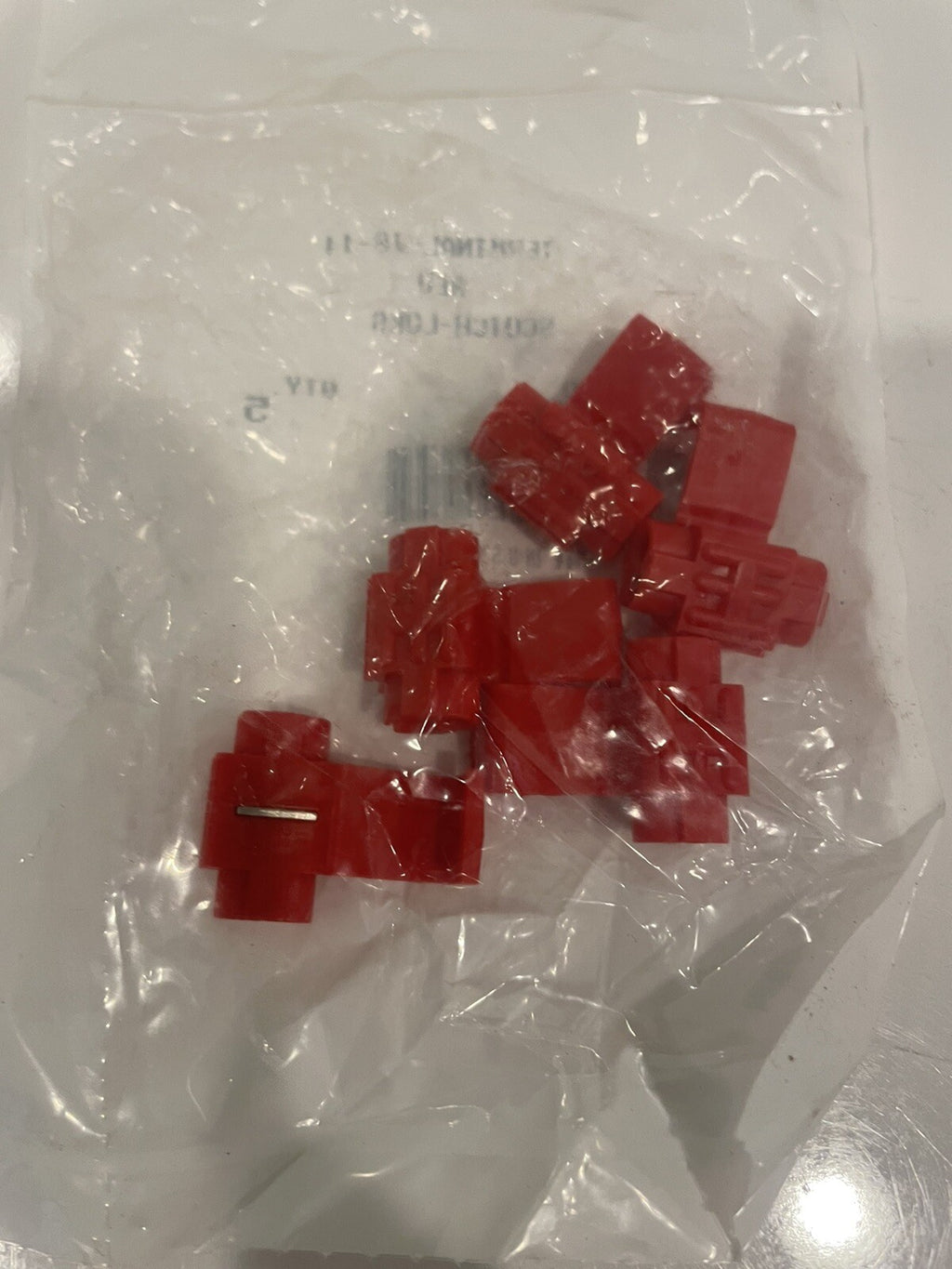 MP18551 Terminal Red IDC Tap Quick Splice Connector 5 PACK NEW! SHIPS FREE!