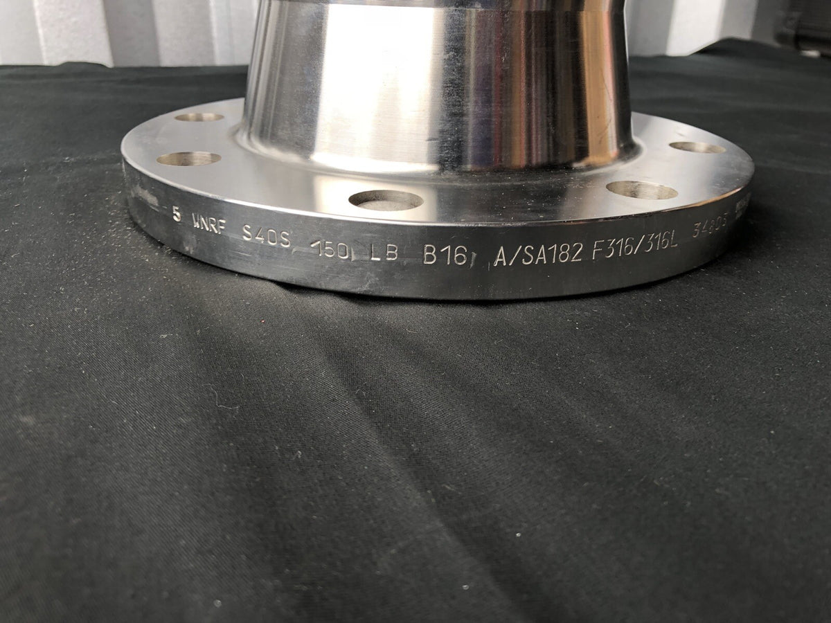 Viraj 5 WNRF S40S 150LB B16 A/SA182 F316/316L 34803 Welded Neck Flange NEW!!!