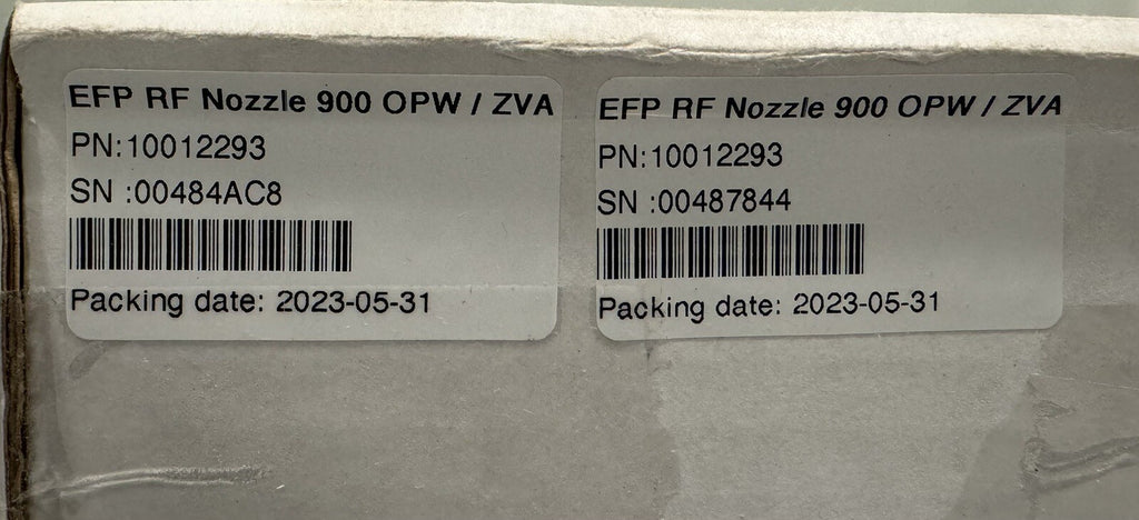 10012293 EFP RF Nozzle 900 OPW / ZVA 2 PACK NEW IN BOX! FREE SHIPPING!