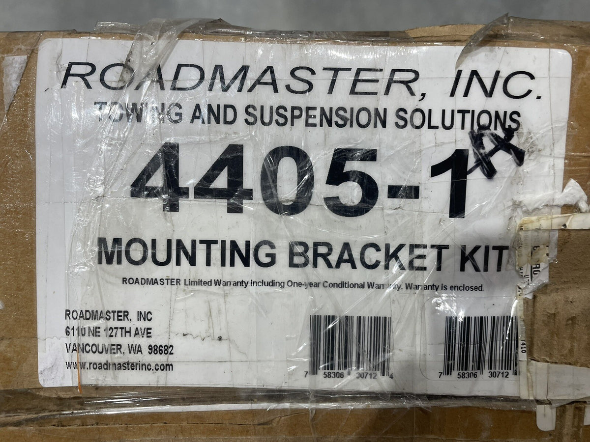 Roadmaster 4405-1 Direct Connect Base Plate Tow Crossbar W/ Removeable Arms NEW!