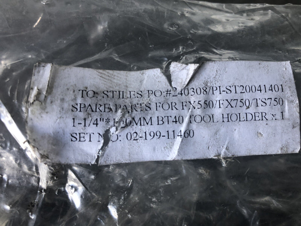 1-1/4" BT40 Tool Holder Spare Parts For FX550/FX750/TS750 NEW! FREE SHIPPING!!