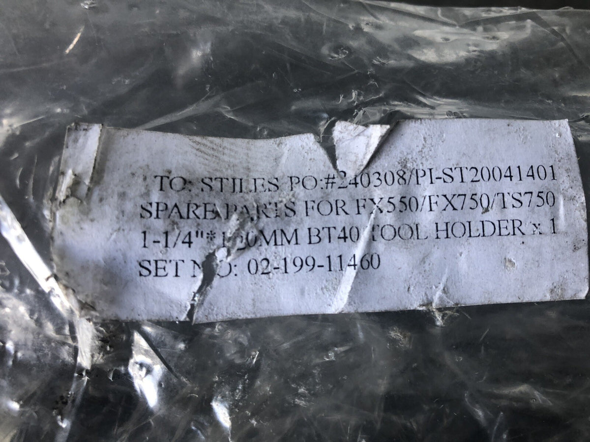 1-1/4" BT40 Tool Holder Spare Parts For FX550/FX750/TS750 NEW! FREE SHIPPING!!