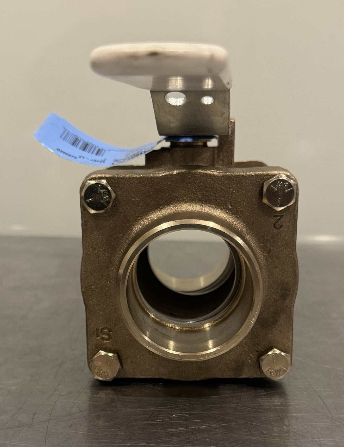 Nibco S595Y-LF 2" Ball Valve Silicone Bronze Full Port Solder NJ9302D NEW!