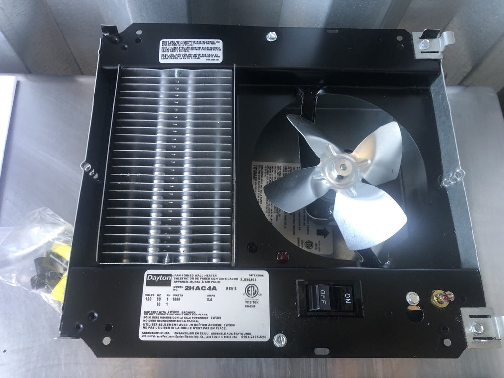 Dayton 2HAC4A 1000W 120V 8.4A Recessed Wall Heater 2HAC4 NEW IN BOX! SHIPS FREE!