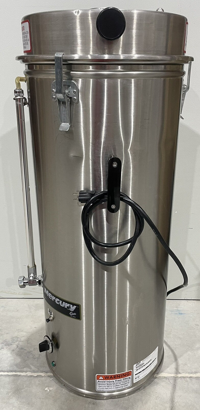Curtis MCV-10 Coffee Dispenser Mercury 10 Gallon Dual Service FREE SHIPPING!