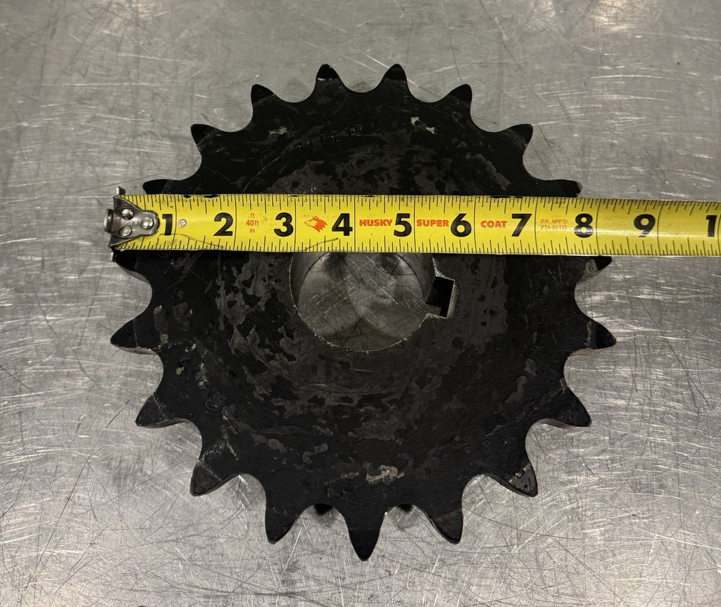 100B19H Sprocket 19 Teeth 2-1/4 ID Bore NEW! FREE SHIPPING!