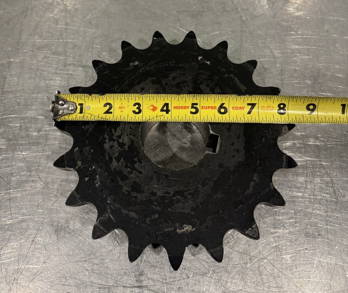 100B19H Sprocket 19 Teeth 2-1/4 ID Bore NEW! FREE SHIPPING!