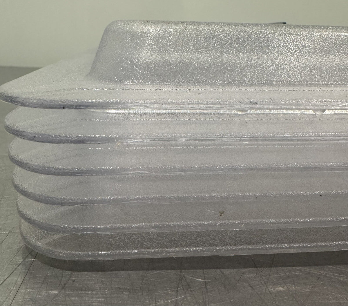 Carlisle 1062707 6 PACK Clear Food Storage Container Lids NEW IN BOX! SHIPS FREE