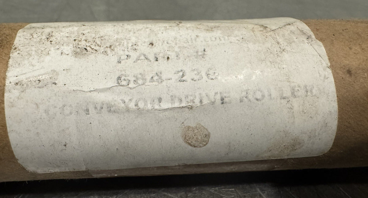 684-236 Conveyor Drive Roller Shaft Black NEW! FREE SHIPPING!