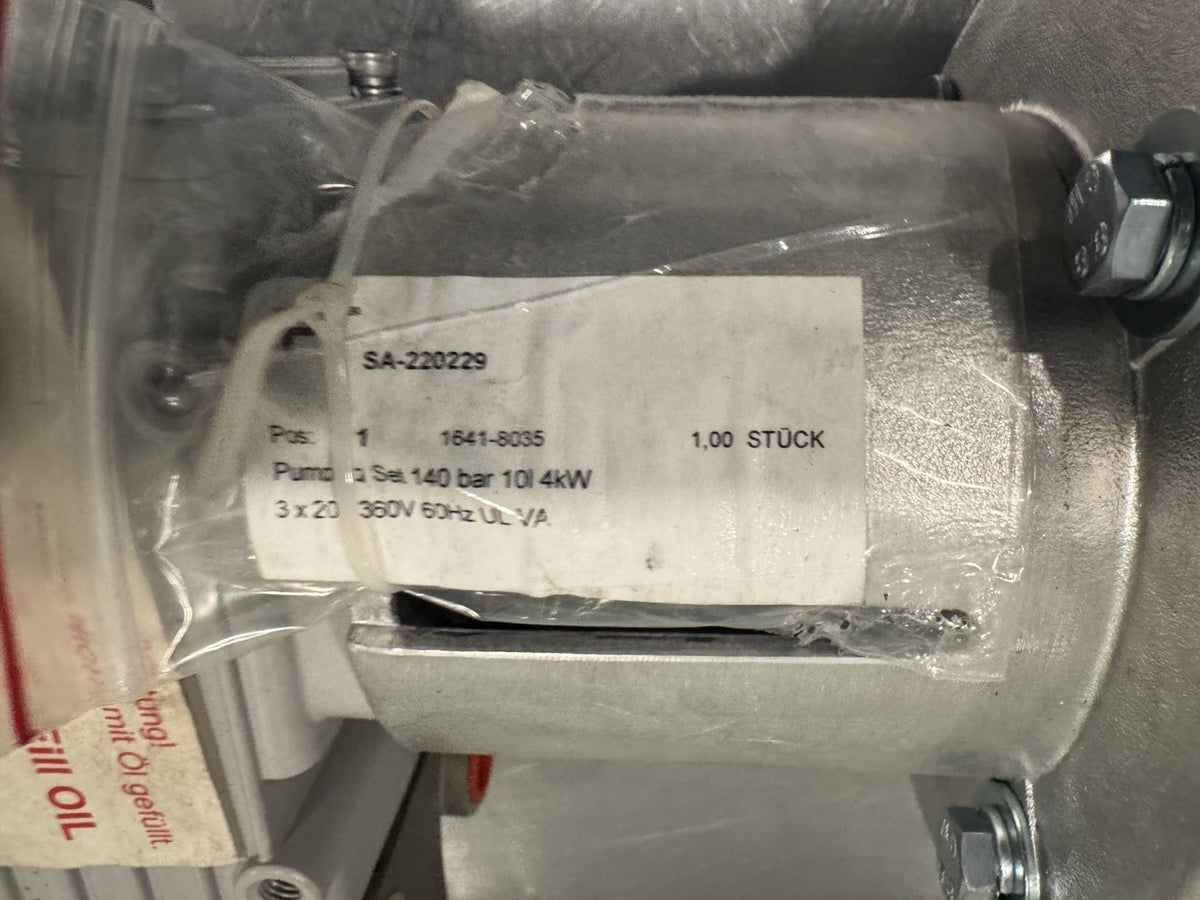 TN112B/34 34 ZZC3 Motor 5.5HP 208/360V Speck NP10/13-150RE A49356472 NEW!