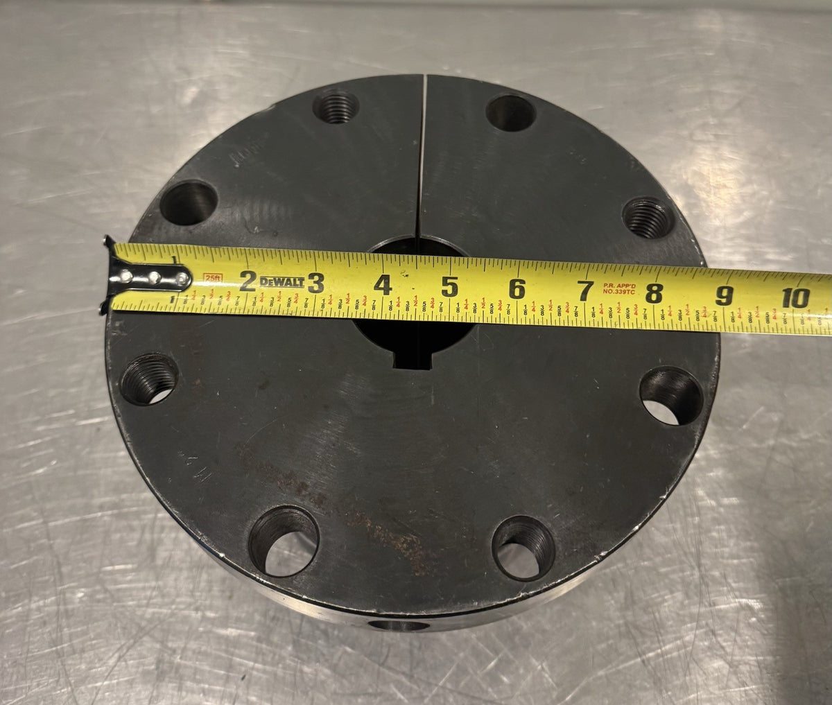 Blackstar Split Bushing 9” Flange 9 Hole 2" Bore NEW! Scratches! FREE SHIPPING!