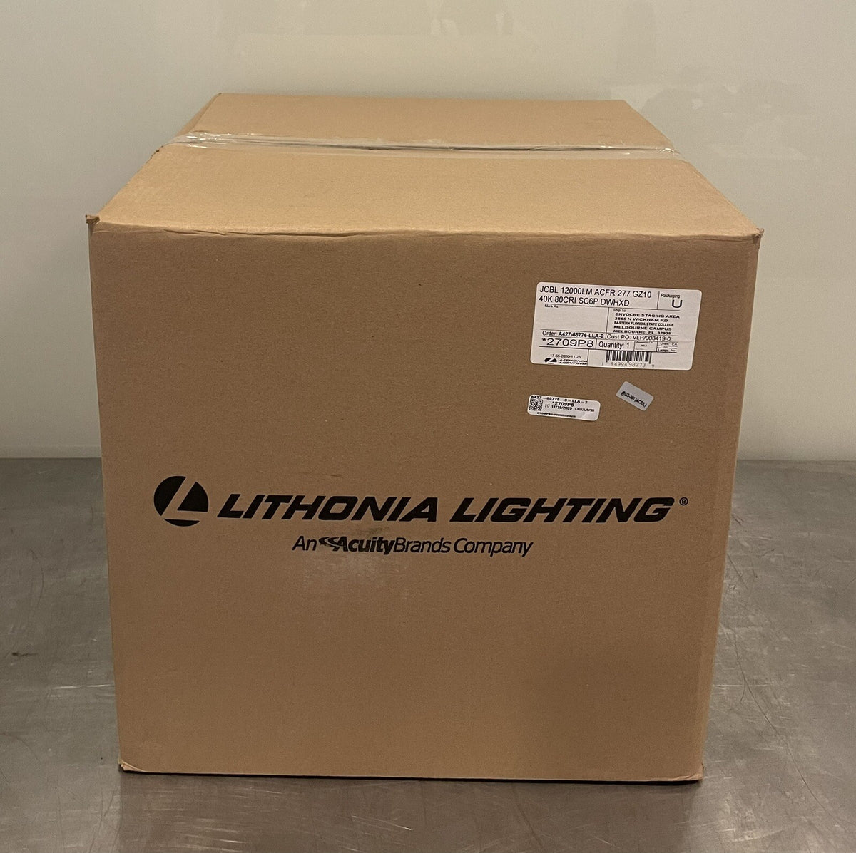 Lithonia Lighting JCBL 18000LM SALR 277 GZ10 40K 80CRI SC6P DWHXD Bay Lights NEW