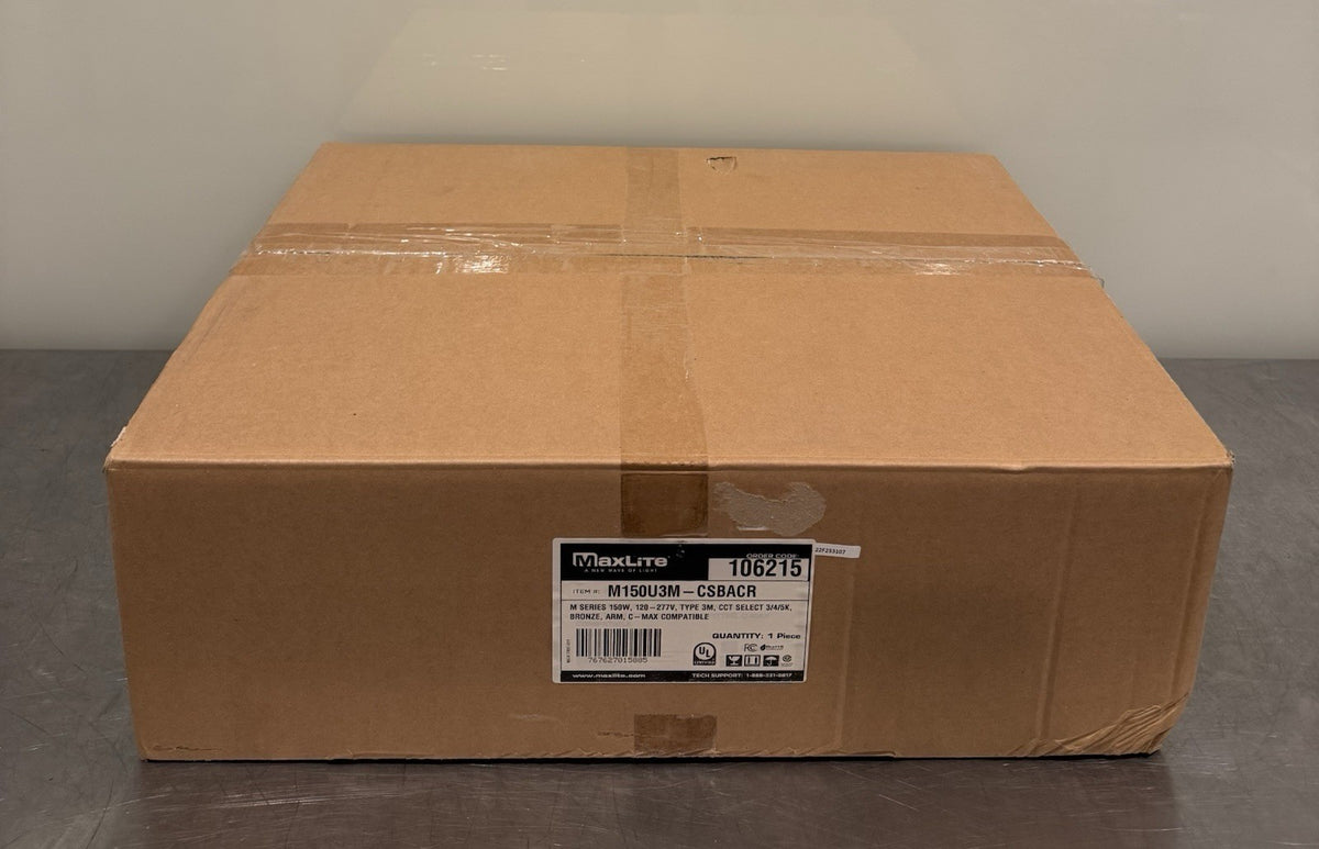 Maxlite M150U3M-CSBACR LED Flood Light 150W 120-277V Bronze NEW! FREE SHIPPING!