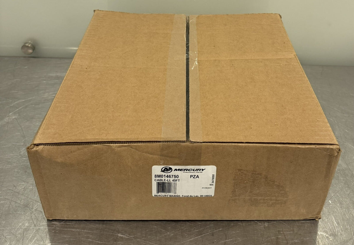Mercury 8M0146750 CABLE-LL 45’ Genuine Mercruiser 84-8M0146750 NEW IN BOX!