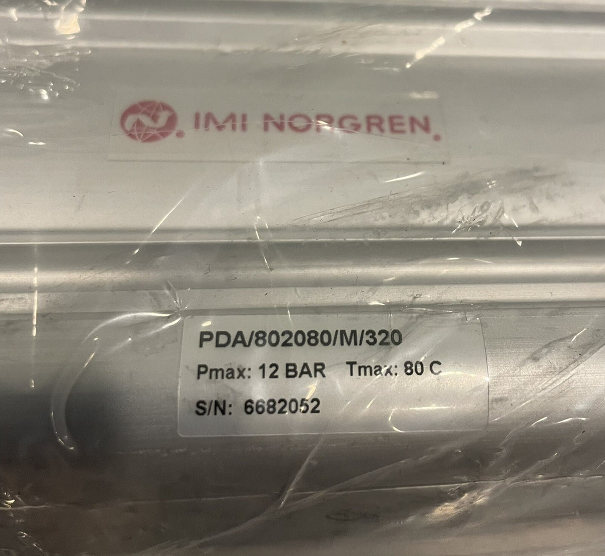 IMI Norgren PDA/802080/M/320 Air Cylinder 80mm diameter 320mm stroke NEW!