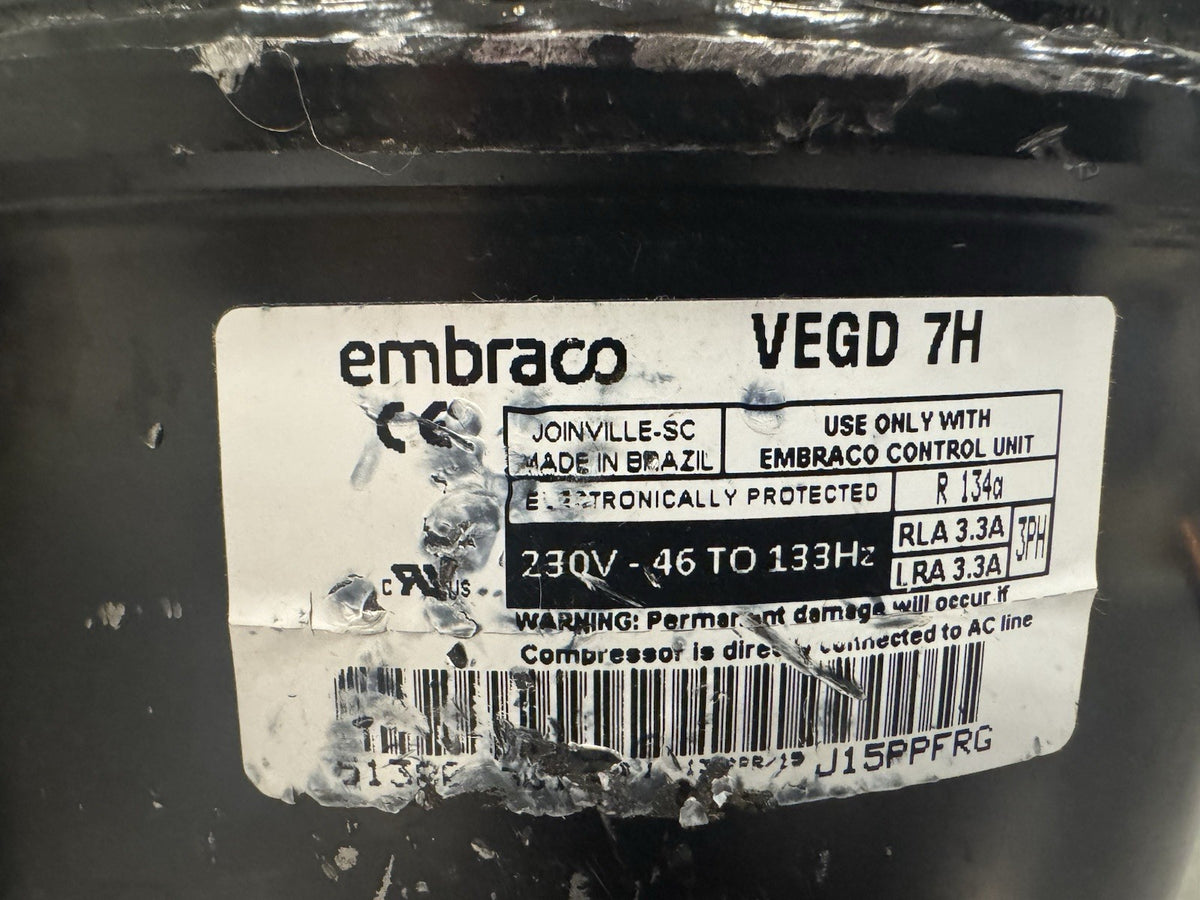 Embraco VEGD 7H Refrigerator Compressor NEW! FREE SHIPPING!