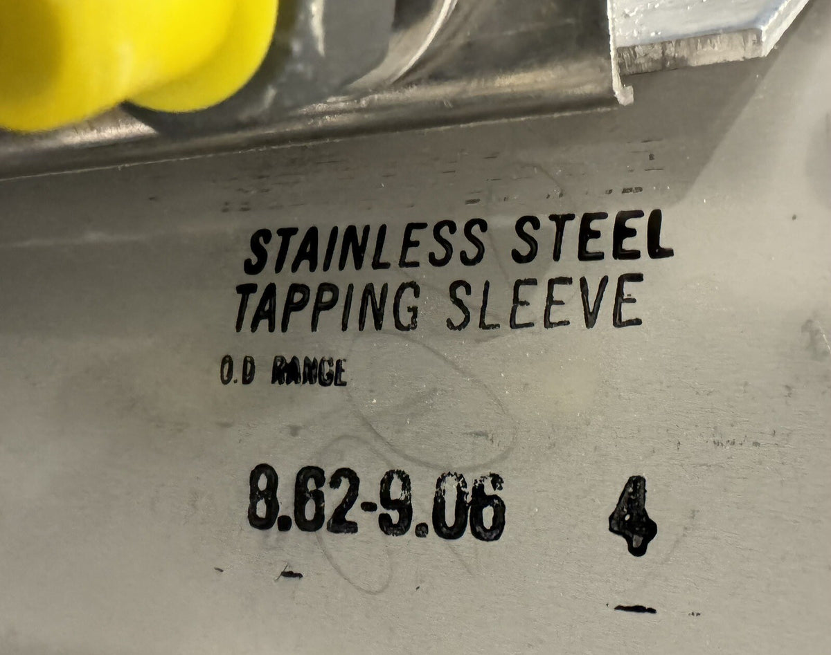 Romac 8.62-9.06 Mechanical Joint Stainless Tapping Sleeve NEW! FREE SHIPPING!