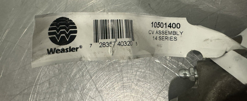 Weasler 10501400 Yoke & Shaft ASSY NEW W/ TAGS! FREE SHIPPING!