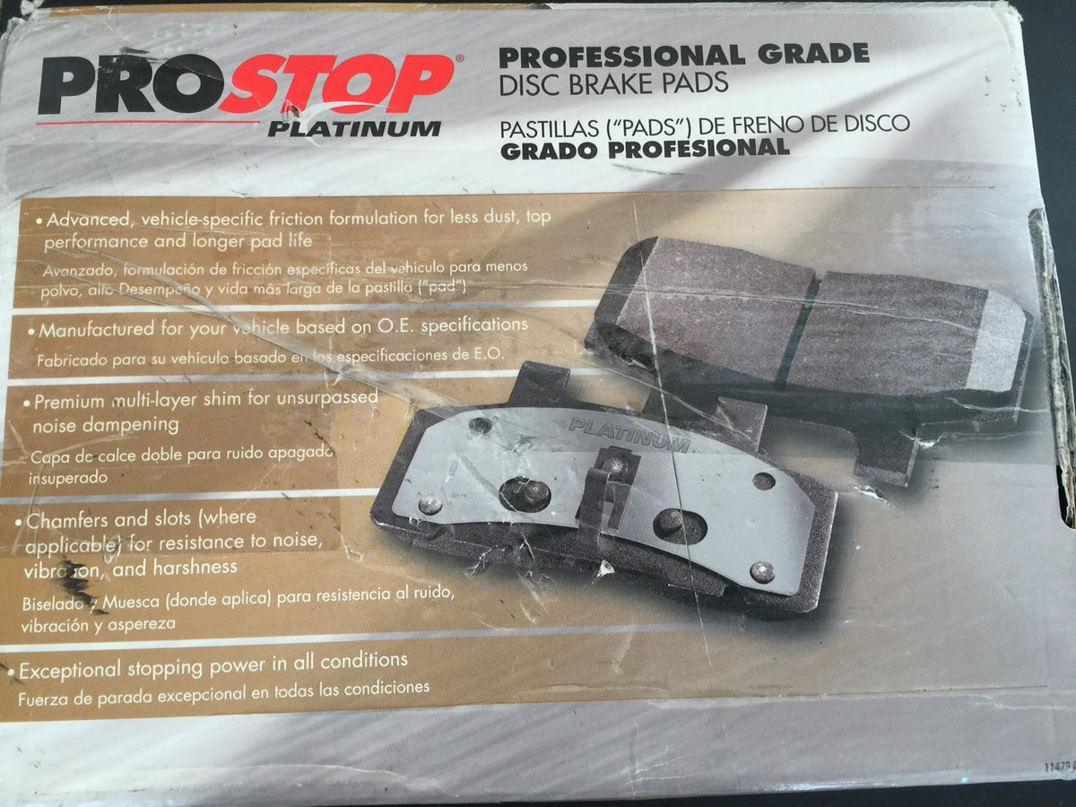 Prostop Platinum Professional Grade Severe Duty Brake Pads PGD1335SD