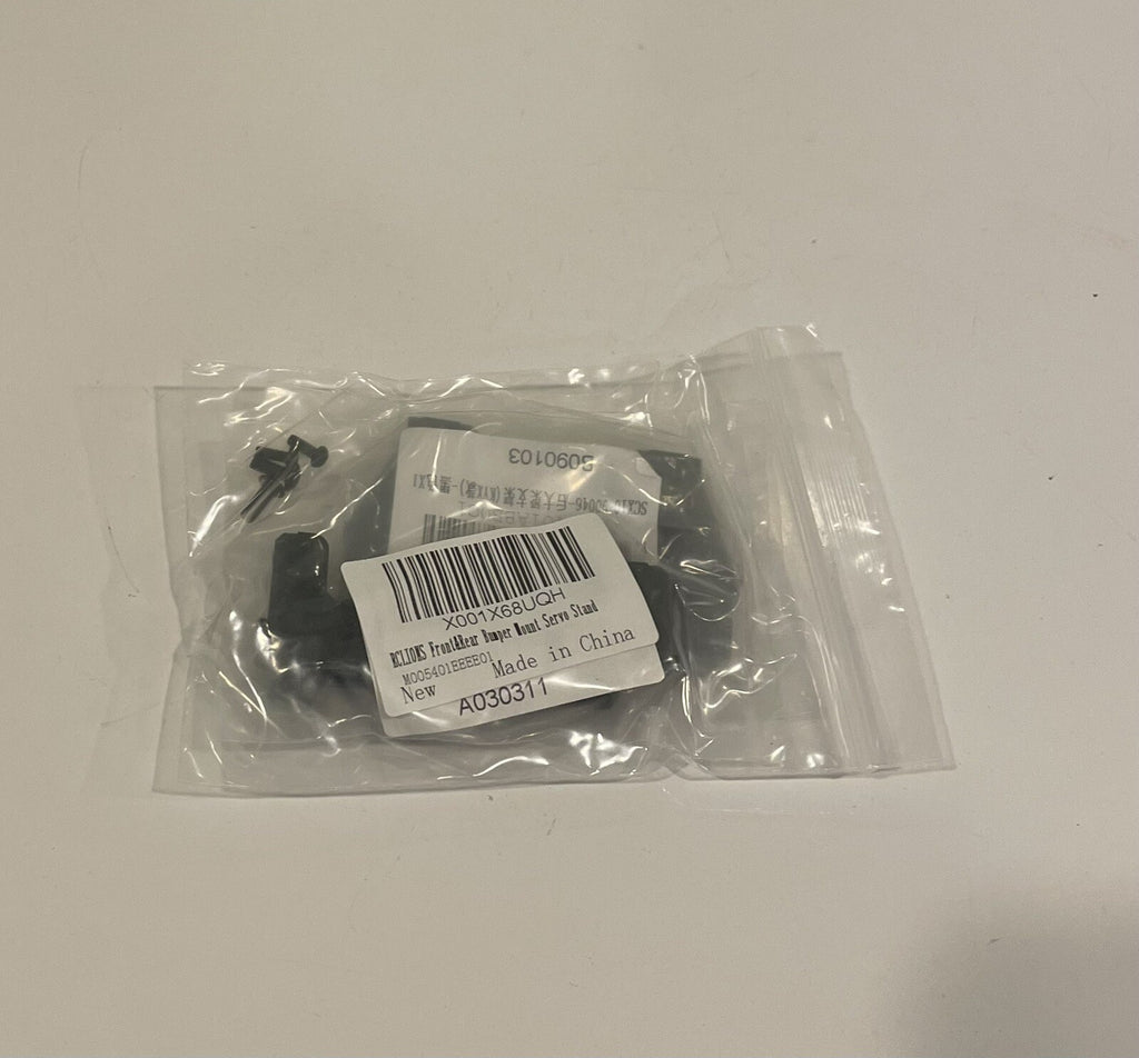 RC Lions Front & Rear Bumper Mount Servo Stand Aluminum Black NEW! FREE SHIPPING