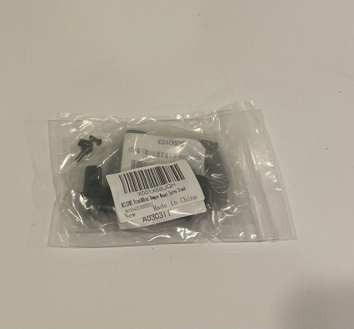 RC Lions Front & Rear Bumper Mount Servo Stand Aluminum Black NEW! FREE SHIPPING