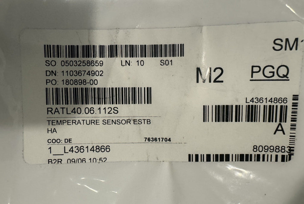 Rational 40.06.112S Temperature Sensor Probe ESTB HA NEW! FREE SHIPPING!