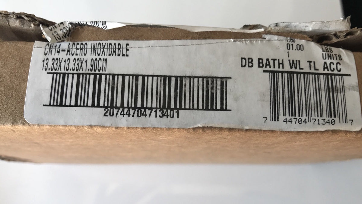 Questech CN14 Corner Shower Shelf 5 1/4” NEW IN BOX
