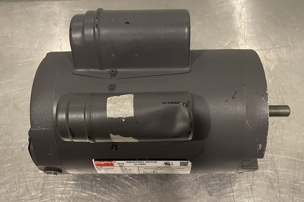 Dayton 31TR92 Motor 3/4HP 115/208-230V 1725 RPM 1PH Continuous NEW!