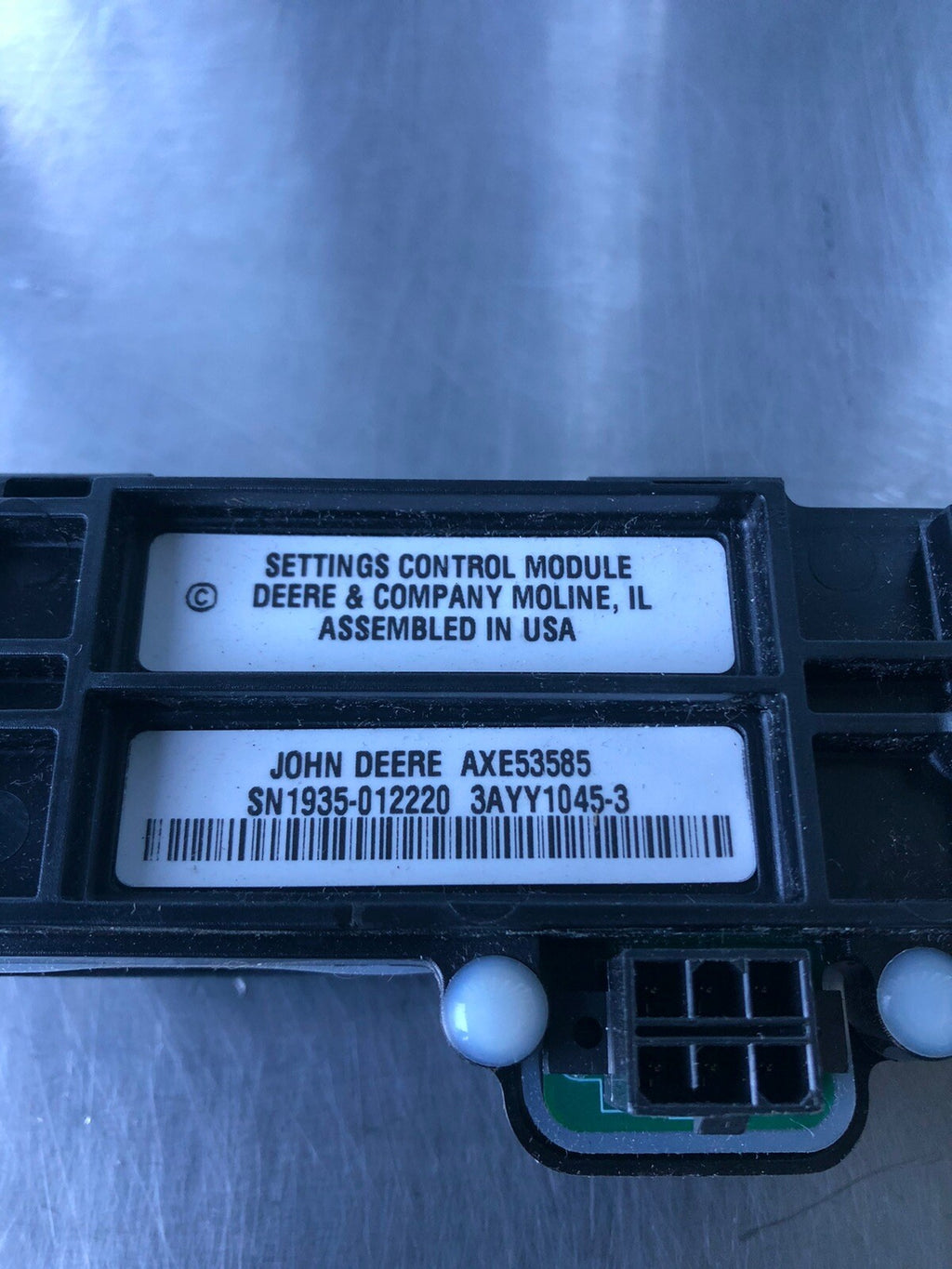 John Deere AXE53585 Genuine Control Module NEW!! FREE SHIPPING!!!