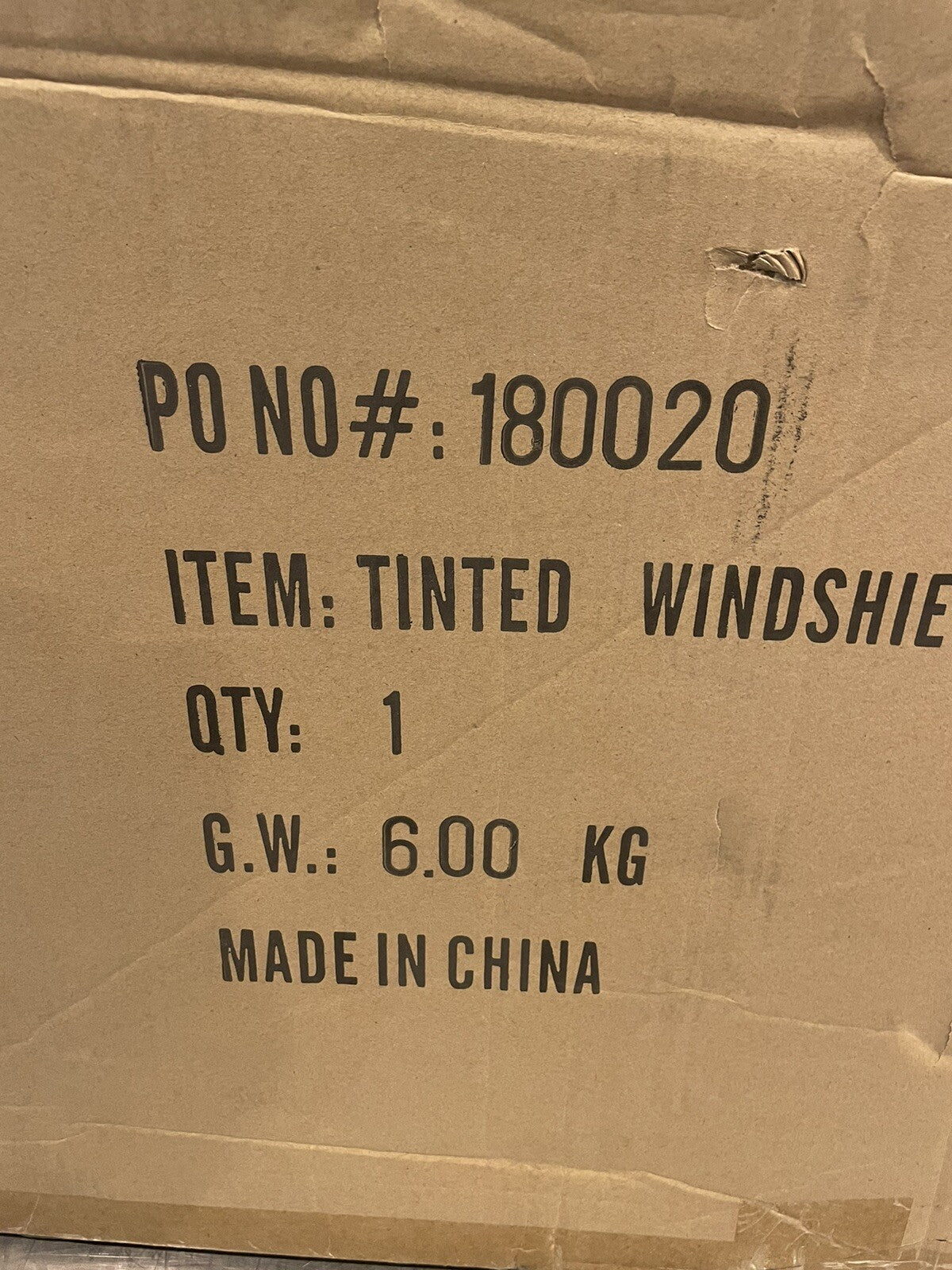 180020 Tinted Windshield Club Car 82-2000.5 NEW IN BOX! FREE SHIPPING!