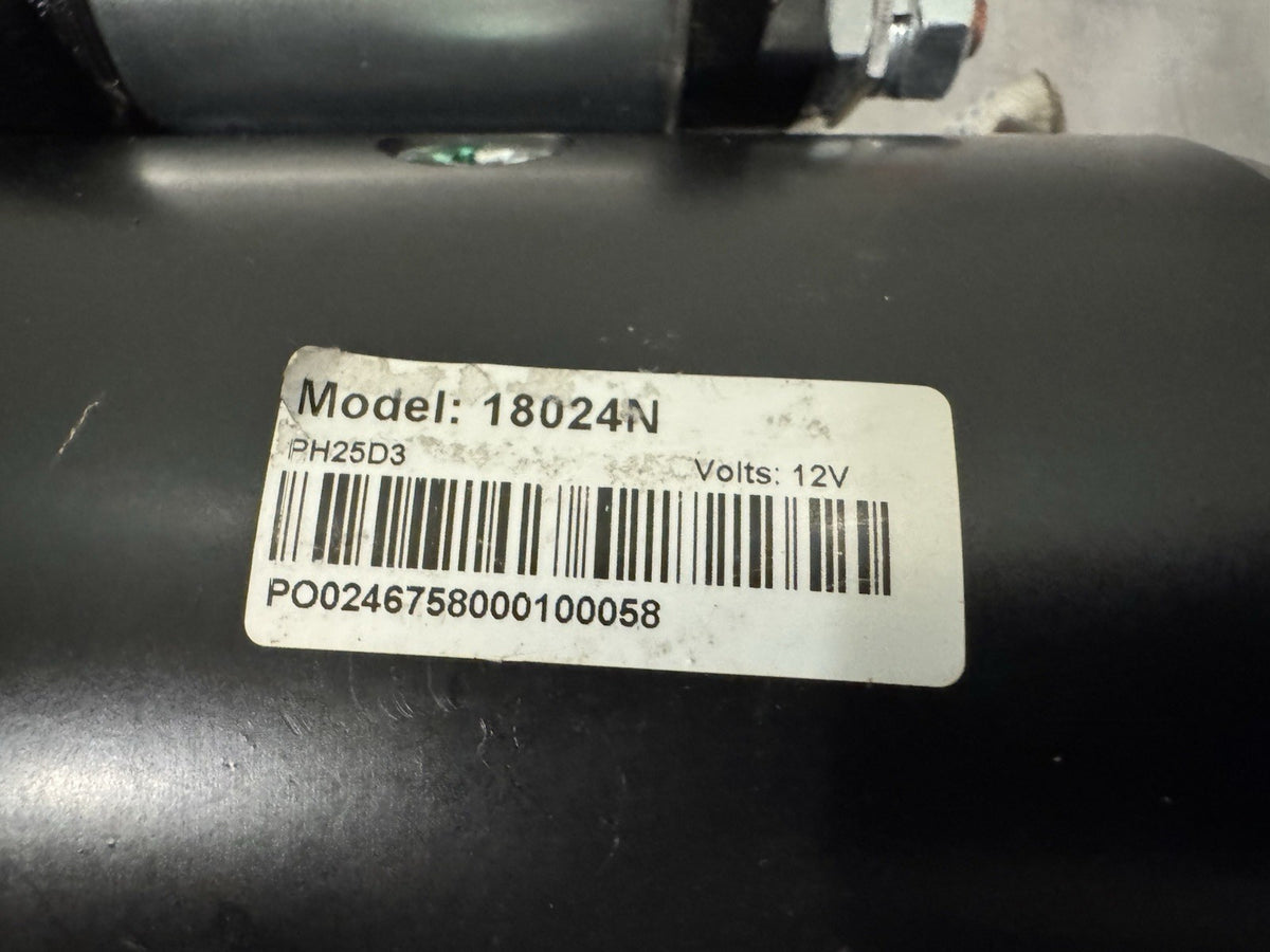 18024N Starter Motor 12V 10 Tooth For FORD Backhoe NEW! FREE SHIPPING!