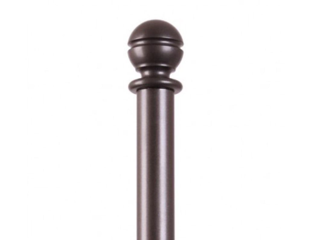 Quiet Glide Rail End Cap Kit (2 Pcs) Oil Rubbed Bronze Model QG.401.07