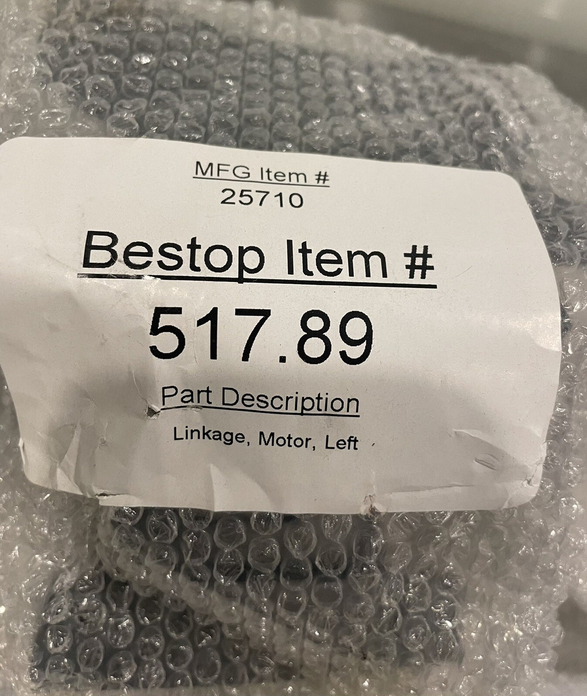 Bestop 517.89 Powerboard Linkage Running board Mount NEW! FREE SHIPPING!