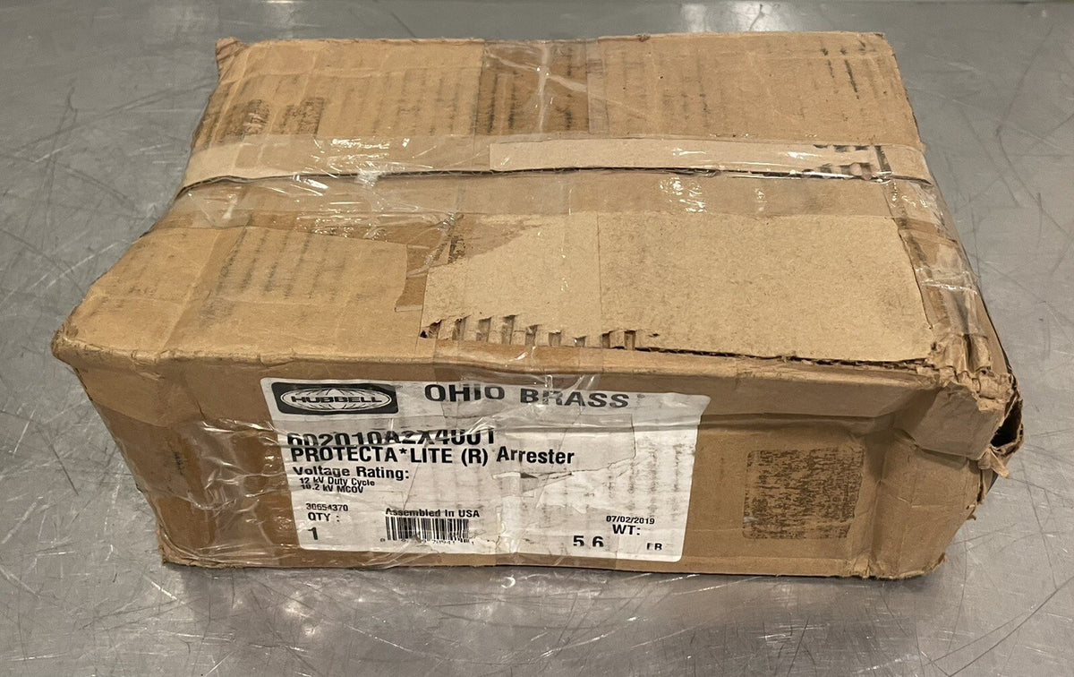 Hubbell 602010A2X4001 Lite Arrestor 10.2 kV MCOV 30654370 NEW IN BOX!
