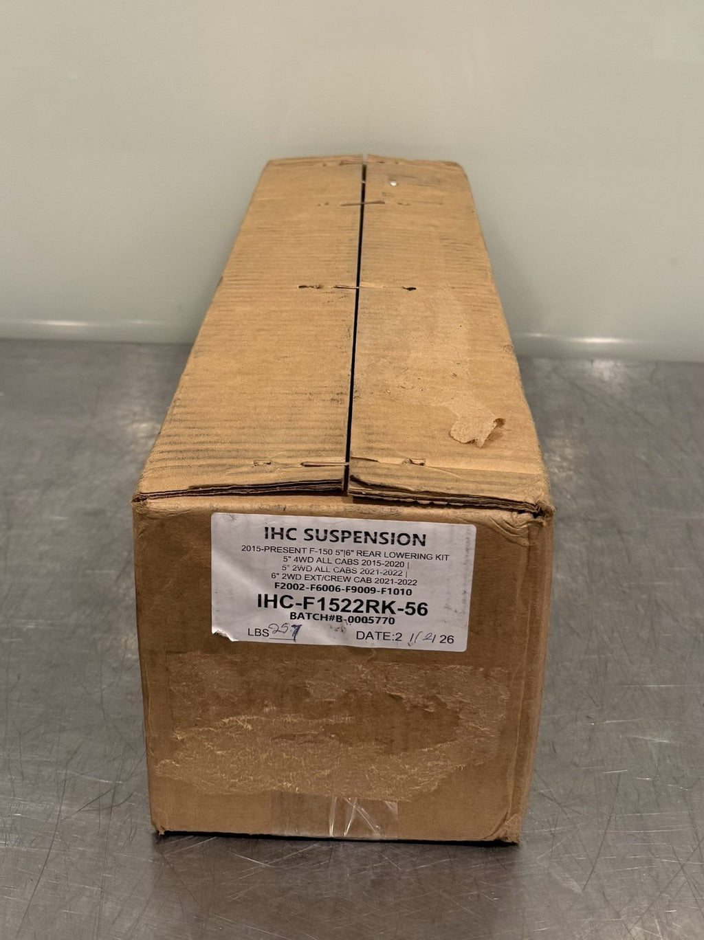 IHC Suspension F1522RK-56 Rear Lowering Kit 5/6” F-150 Ford NEW IN BOX!