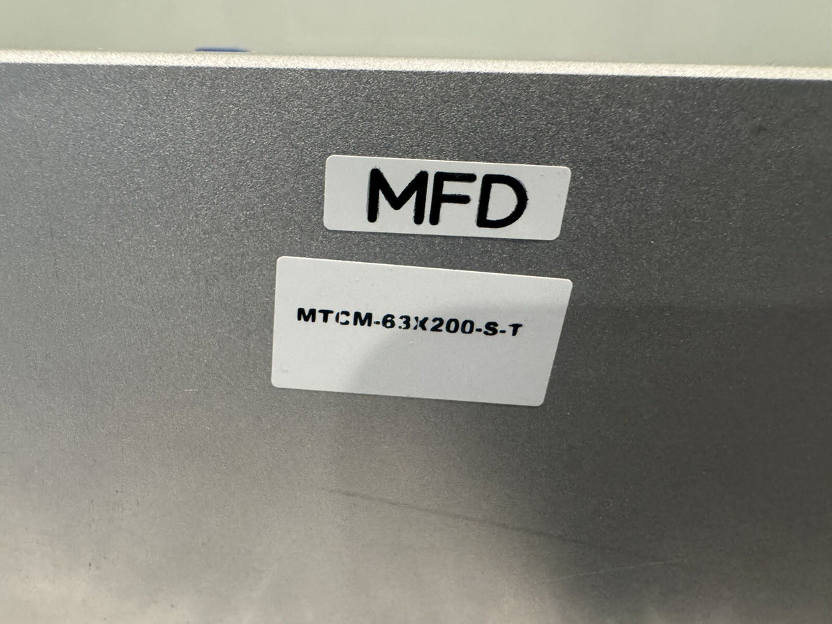 MFD MTCM-63X200-S-T Guided Air Cylinder Dual Rod NEW IN BOX! FREE SHIPPING!