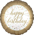 Anagram 37177 XL 17” Pastel Confetti Happy Birthday NEW! FREE SHIPPING!