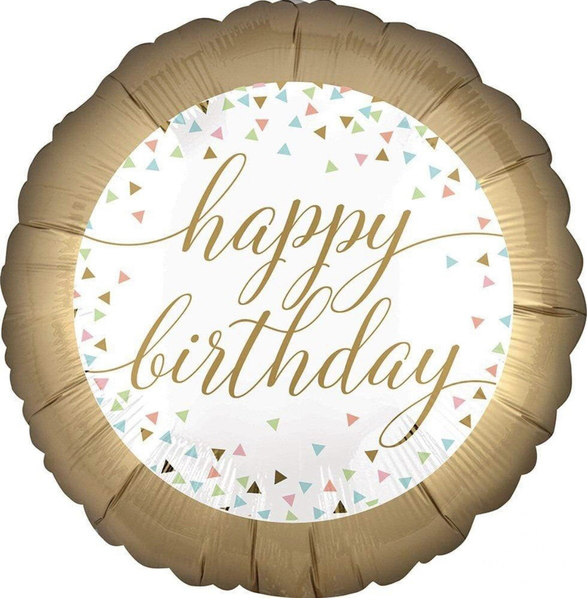 Anagram 37177 XL 17” Pastel Confetti Happy Birthday NEW! FREE SHIPPING!