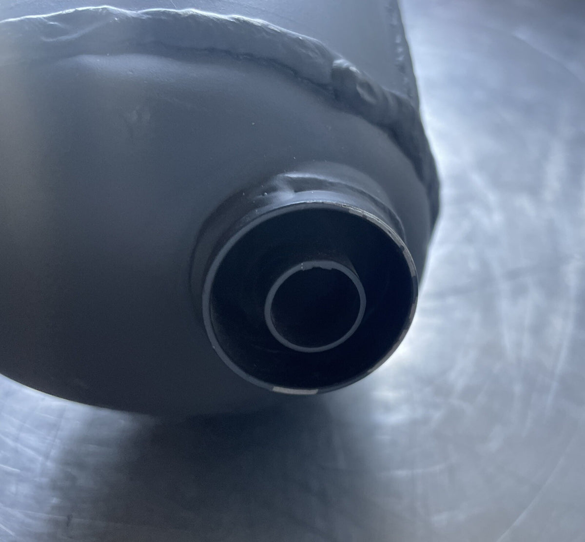 Yamaha 3D100 Exhaust Muffler Matte Black NEW! FREE SHIPPING!