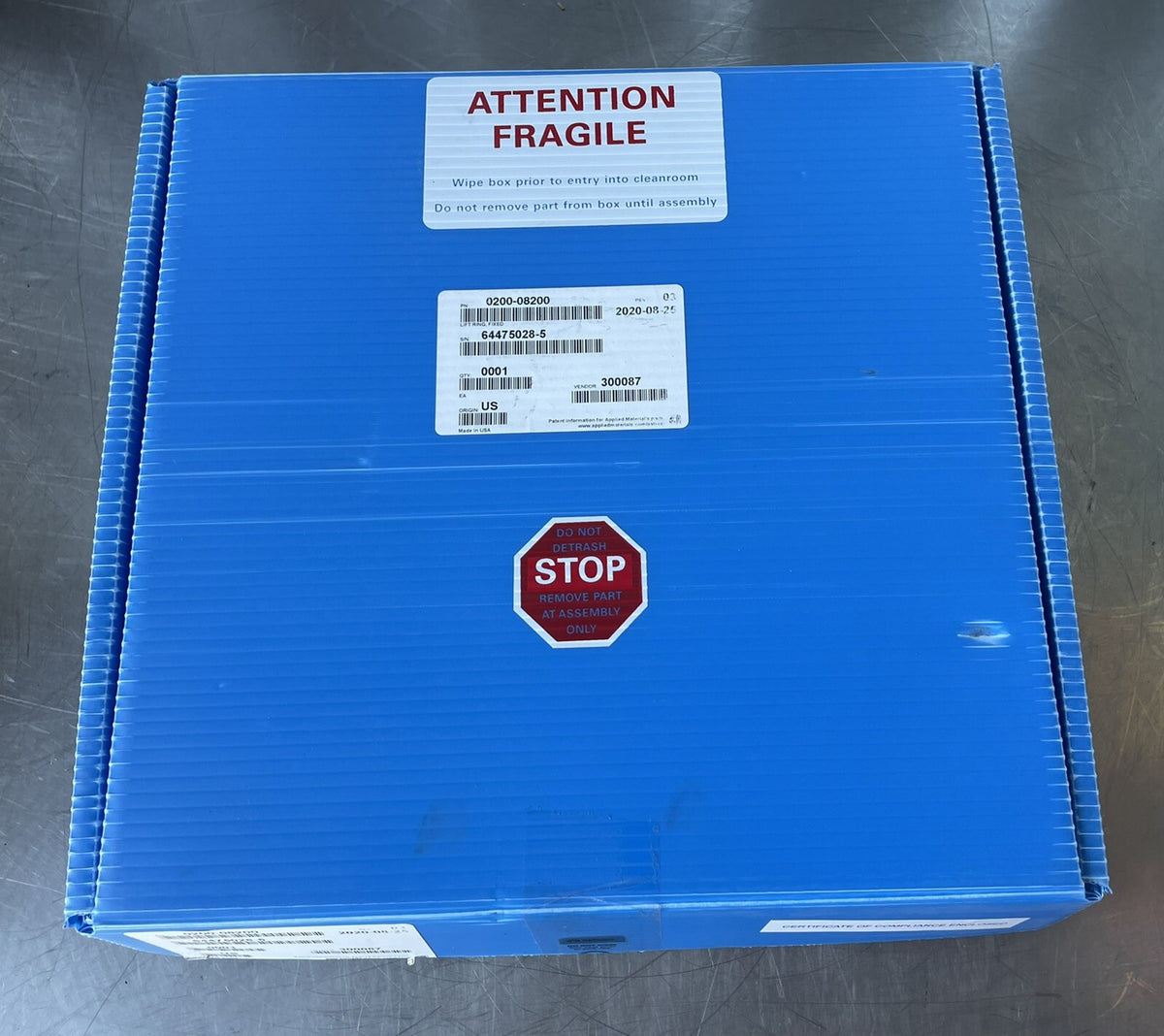 Applied Materials 0200-08200 AMAT Fixed Lift Ring NEW IN BOX! FREE SHIPPING!