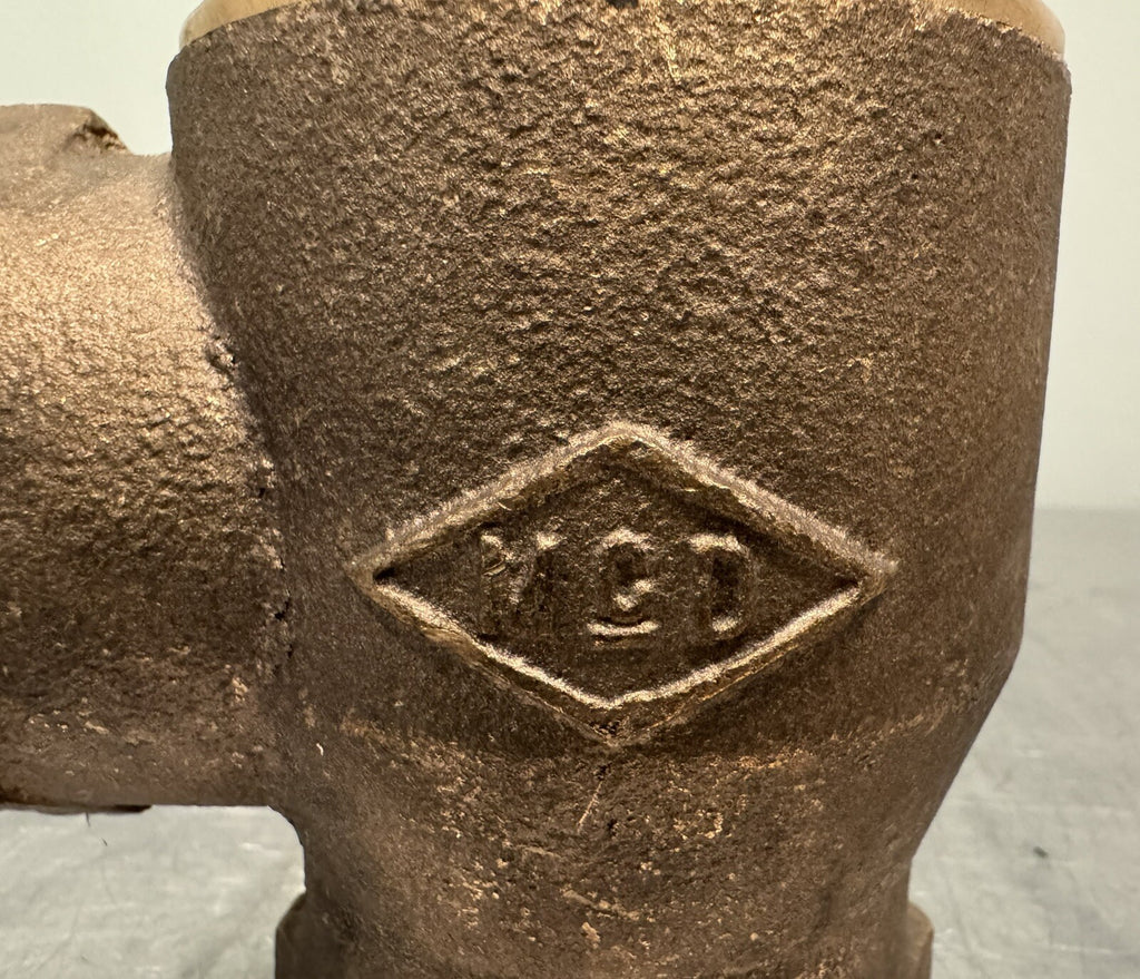 Mcdonald 2" Pressure Relief Valve 65# Brass NEW! FREE SHIPPING!