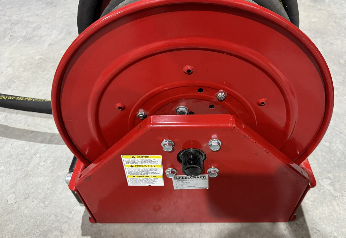 Reelcraft 12U330 Spring Return Hose Reel W/ Hose NEW! FREE SHIPPING!