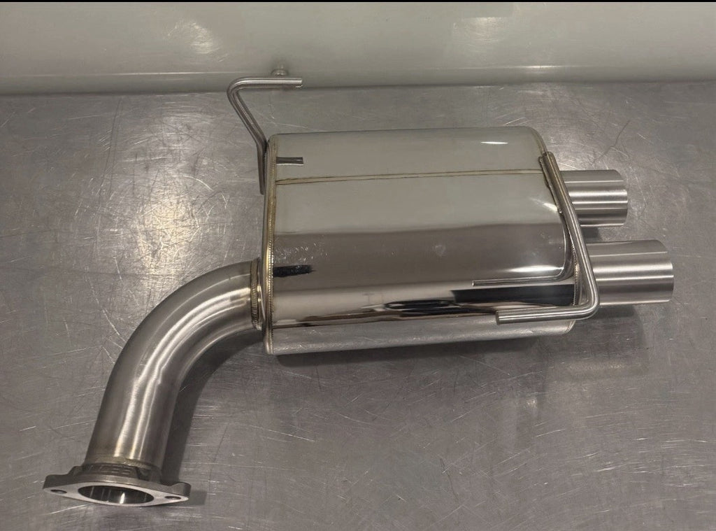 Cobb Muffler Cat Back Exhaust W/ Tips Stainless Steel NEW! FREE SHIPPING! 