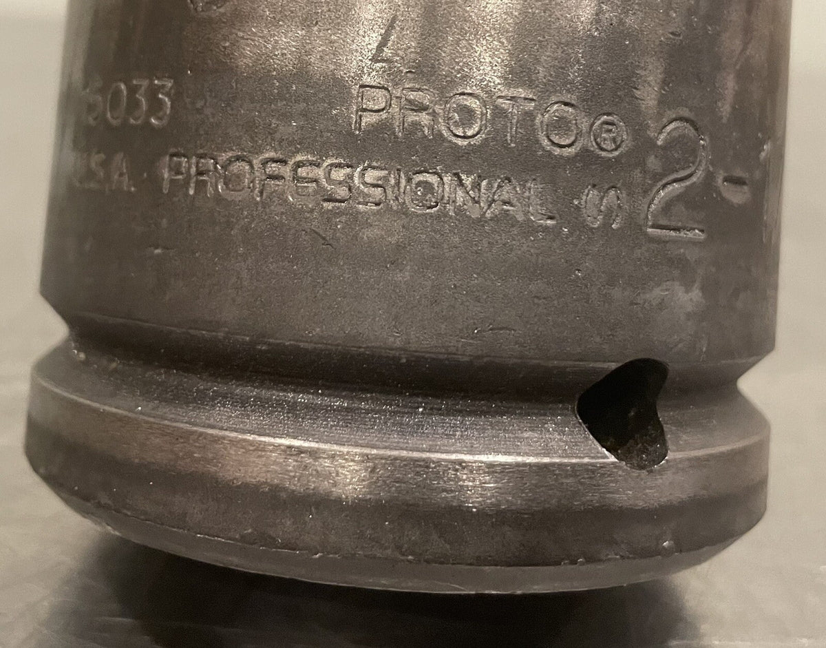 Proto 15033 2-1/16” 6 Point Socket 1-1/2” Drive Impact Socket NEW! FREE SHIPPING