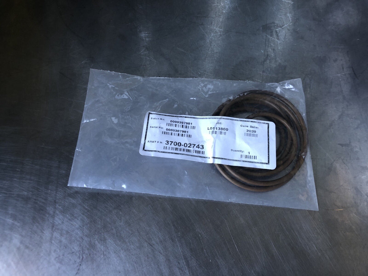 AMAT 3700-02743 O-Ring ID 13.984 CSD .139 Viton 75 Duro Applied Technologies NEW