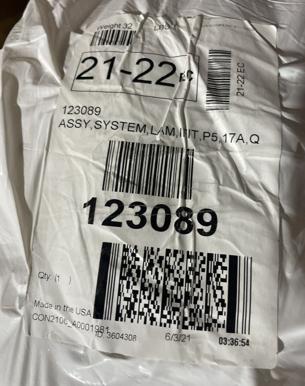 Sleep Number 123089 Foam Comfort Layer Ifit P5 Queen NEW! FREE SHIPPING!