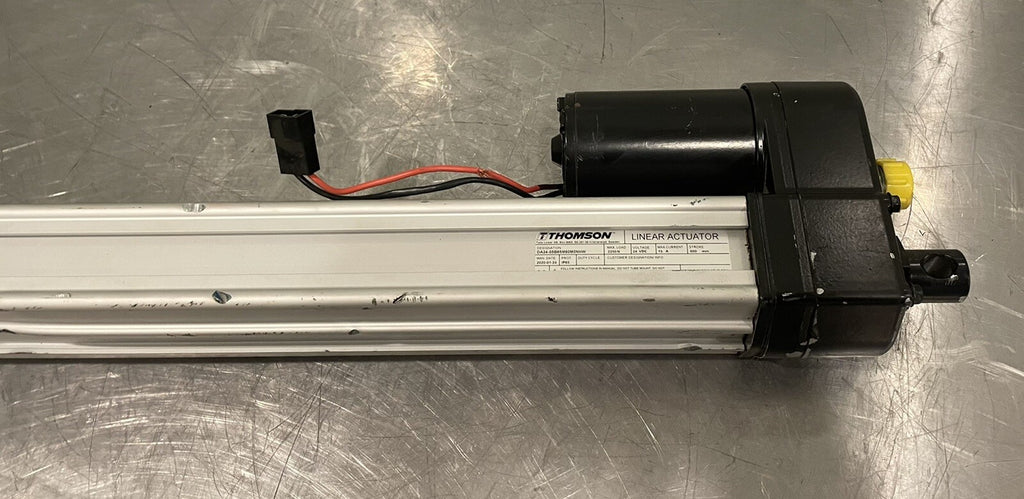 Thomson Linear DA24-05B65M60M0NHW Linear Actuator 24Vdc 600mm Stroke 15A NEW!