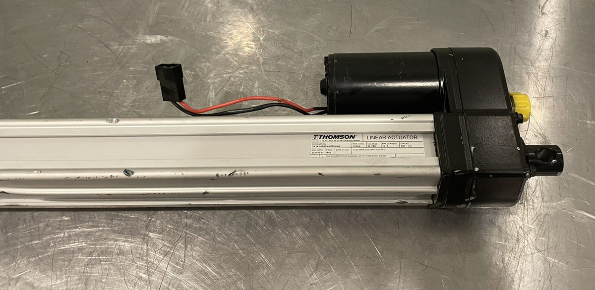 Thomson Linear DA24-05B65M60M0NHW Linear Actuator 24Vdc 600mm Stroke 15A NEW!