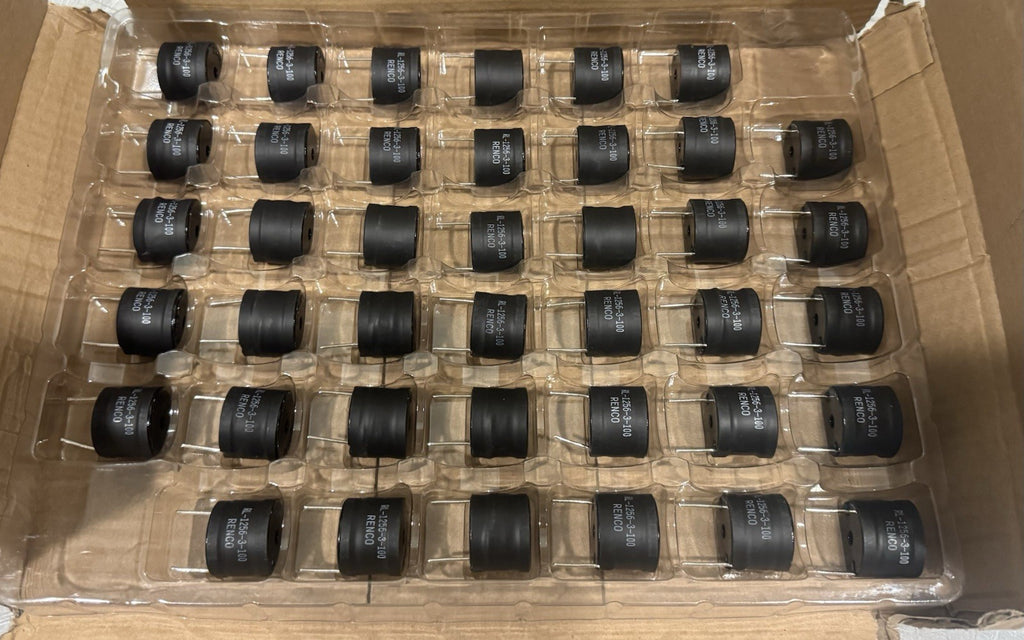 Renco Electronics RL-1256-3-100 Inductor Choke Coil PACK OF 40 NEW! SHIPS FREE!